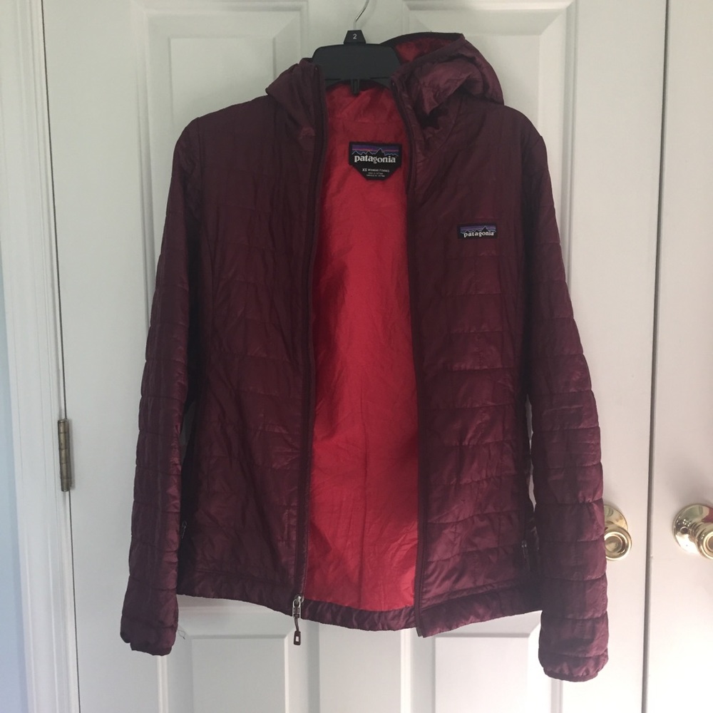 SOLD Patagonia Nano Puff Hoody in Light Balsamic